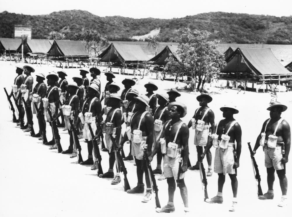 Torres Strait Light Infantry Battalion, 1945, Thursday Island